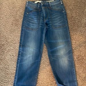 Anthropologie Pilcro and Letterpress Slim Boyfriend Jeans size 28